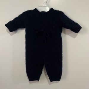 🌻Baby Cashmere Knit-Collar Coverall